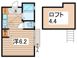 G・Aヒルズ和田町の物件間取画像